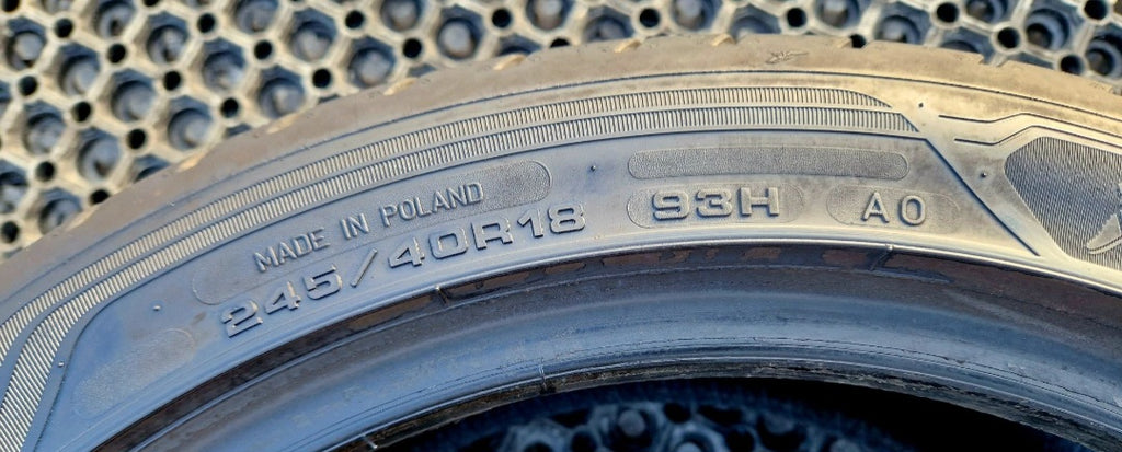 Opony letnie Goodyear Eagle F1 Asymmetric 3  245/40r18 (93H) AO