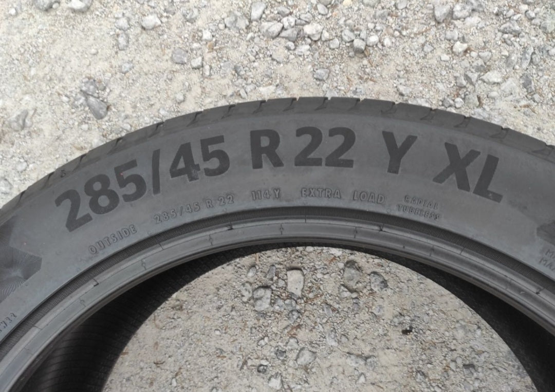 Opony letnie Continental PremiumContact 6 285/45r22 (114Y)XL MO-Silent