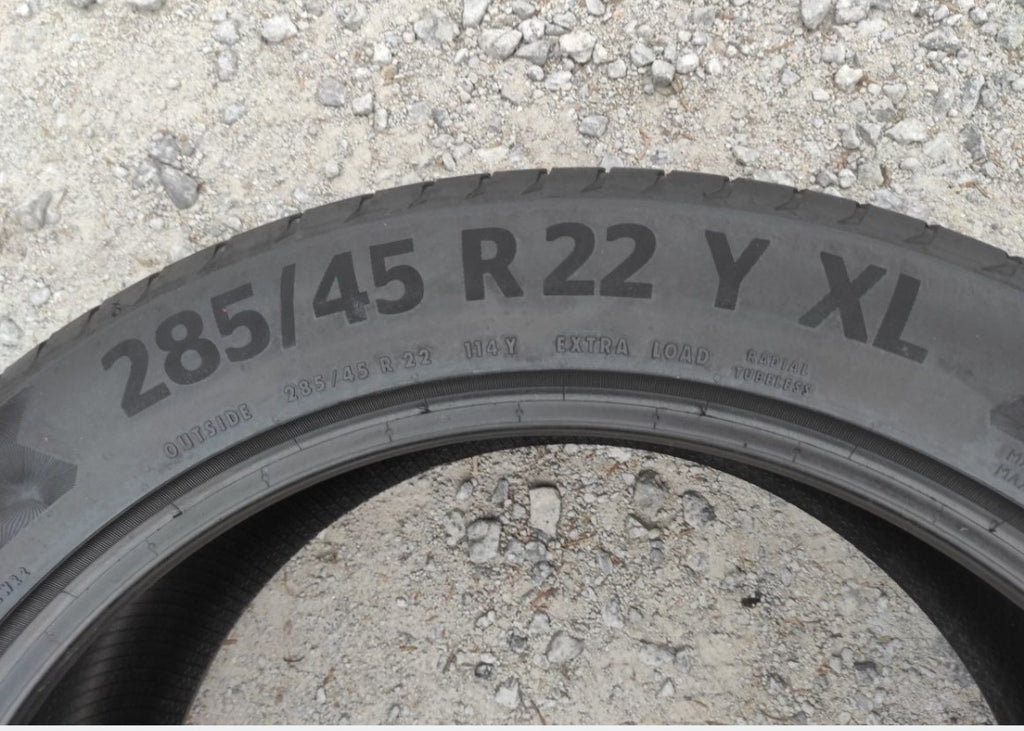 Opony letnie Continental PremiumContact 6 285/45r22 (114Y)XL MO-Silent
