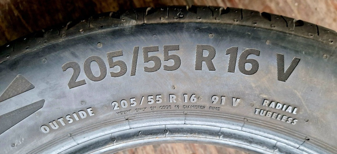 Opony letnie Continental EcoContact 6  205/55r16 (91V)