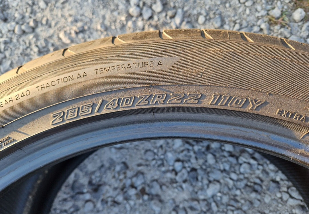 Opony letnie Yokohama Advan Sport V107  285/40r22 (110Y) MO1