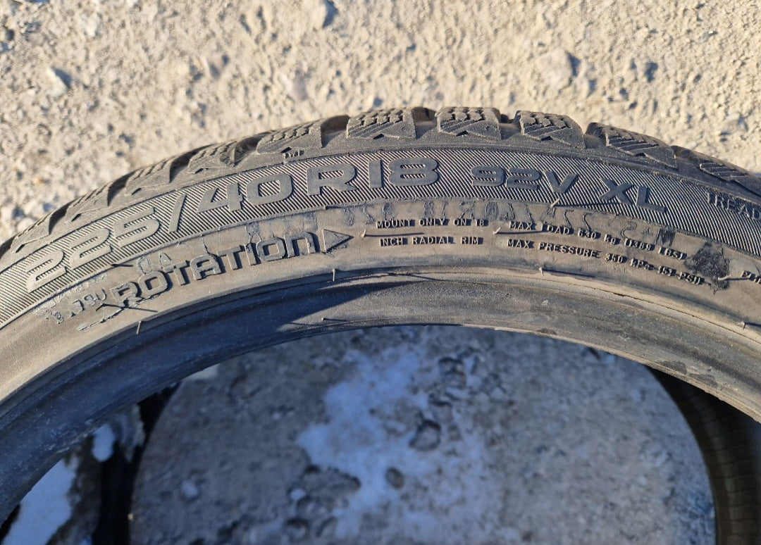 Opona zimowa Nokian WR d4 225/40r18 (92V)XL