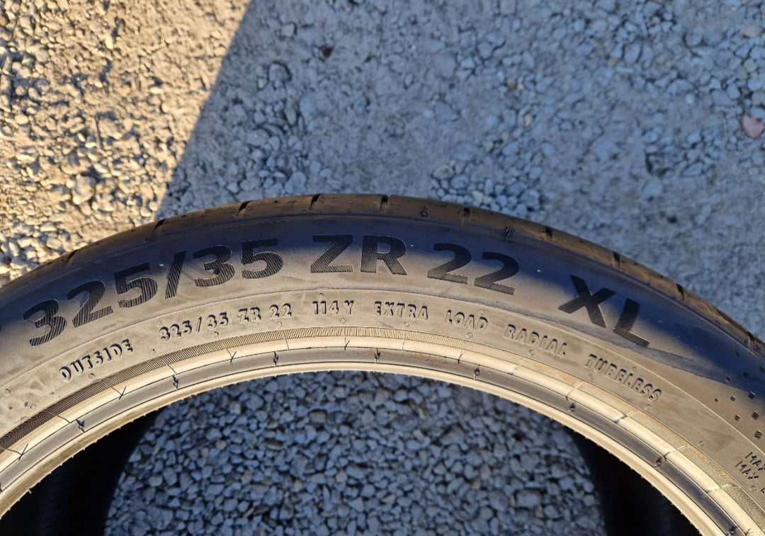 Opona letnia Continental SportContact 6  325/35r22 (114Y)XL / MO1 /NOM