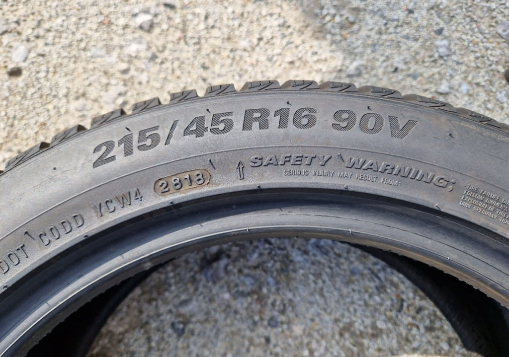 Opony zimowe Kumho WinterCraft WP51 215/45r16 (90V) XL