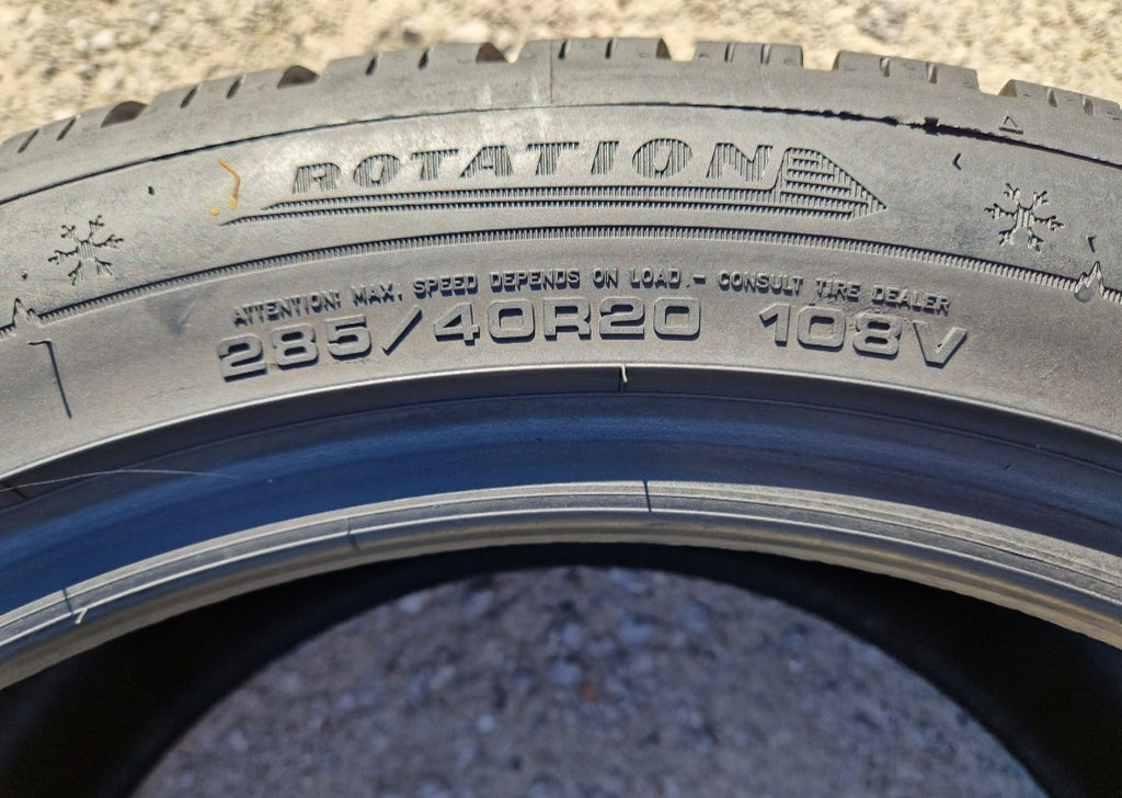 Opony zimowe Dunlop Winter Sport 5 SUV 285/40r20 (108V) MO XL