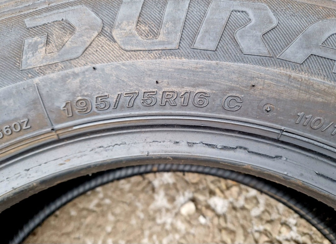 Opony letnie Bridgestone Duravis R660 195/75r16C