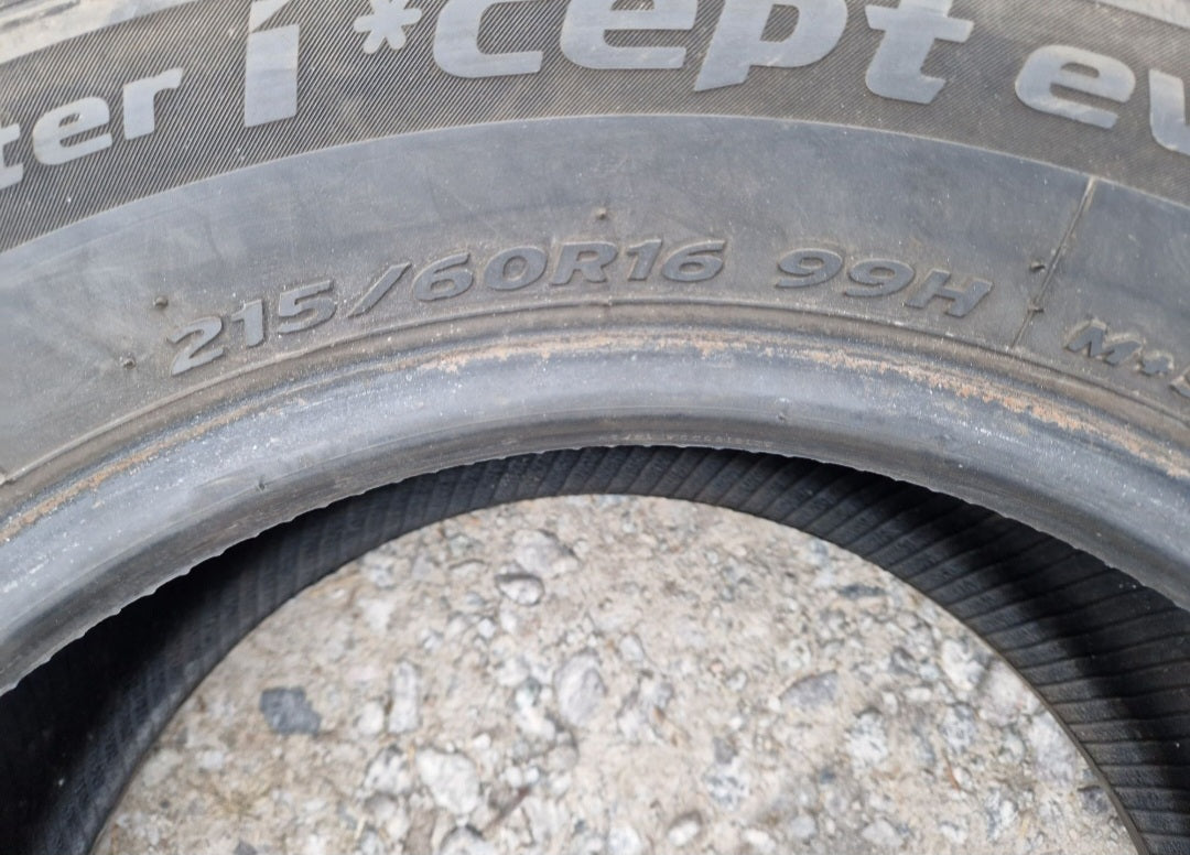 Opony zimowe Hankook Winter I Cept Evo2  215/60r16 (99H)
