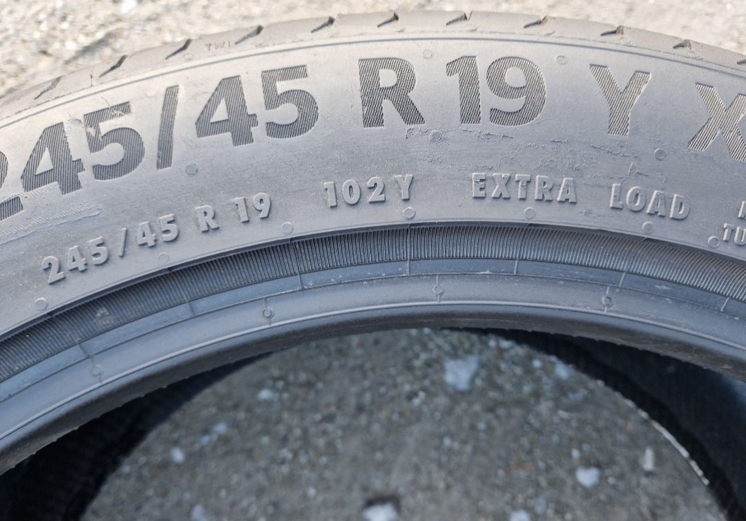 Opona letnia Continental PremiumContact 6  245/45r19 (102Y)XL/MO-V