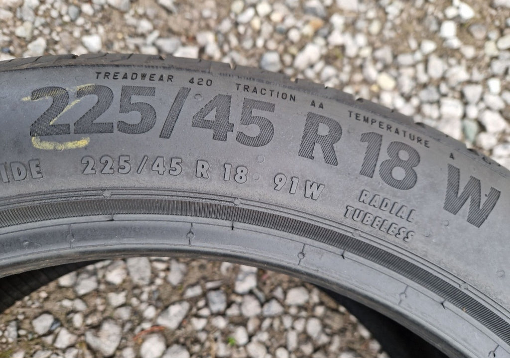 Opona letnia Continental EcoContact 6  225/45r18 (91W)XL/MO
