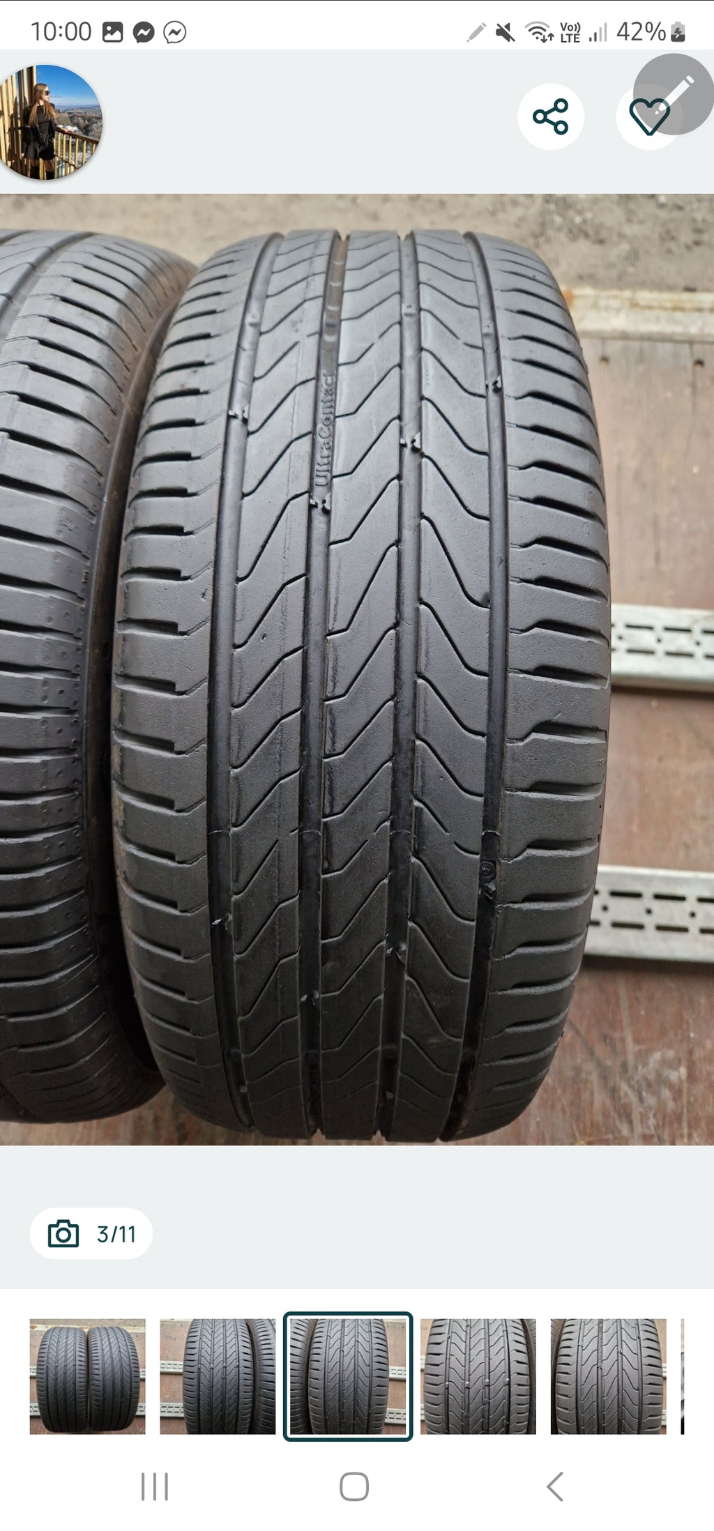 Opony letnie Continental UltraContact 205/55r16 (91V)