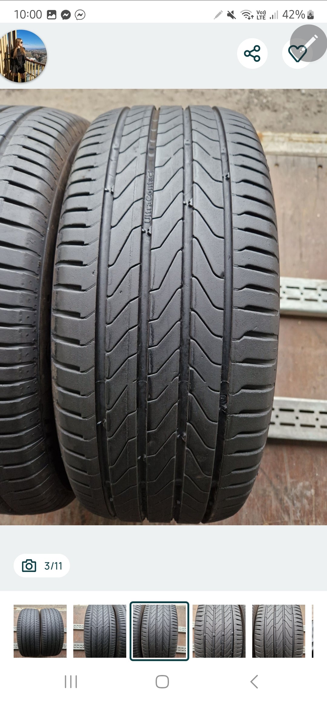 Opony letnie Continental UltraContact 205/55r16 (91V)